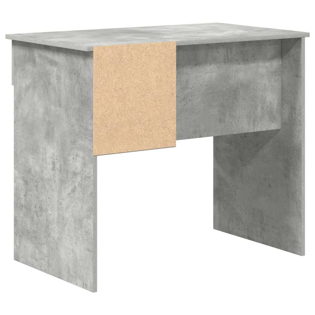 Asztal Beton Szürke Szerelt Fa 90 x 49 x 75 cm