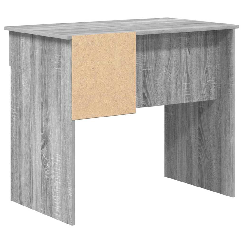 Asztal Szürke Sonoma Szerelt Fa 90 x 49 x 75 cm