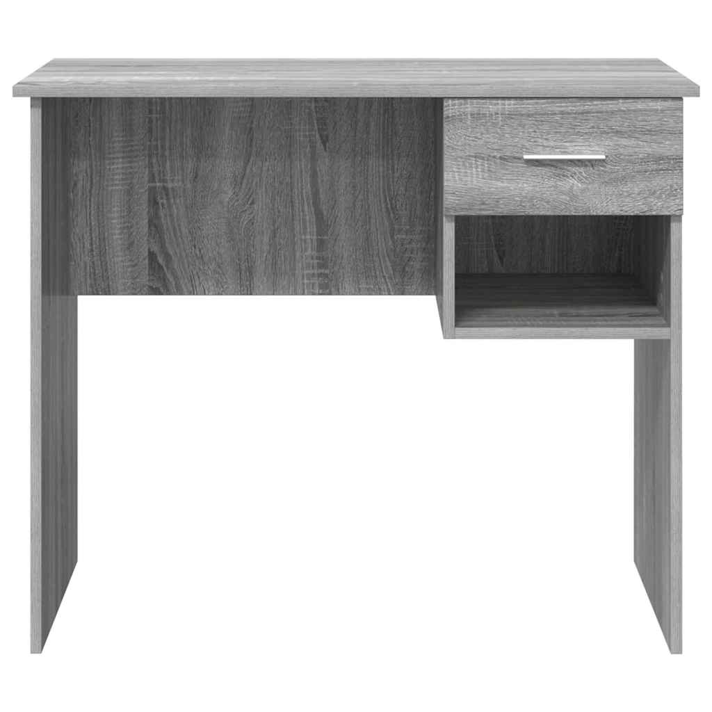 Asztal Szürke Sonoma Szerelt Fa 90 x 49 x 75 cm