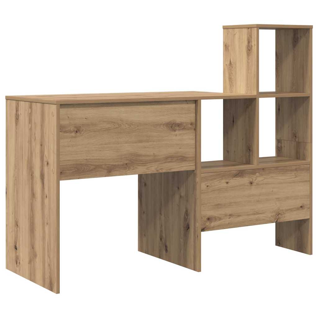 Asztal Artisan tölgy Szerelt Fa 131,5 x 50 x 106,5 cm