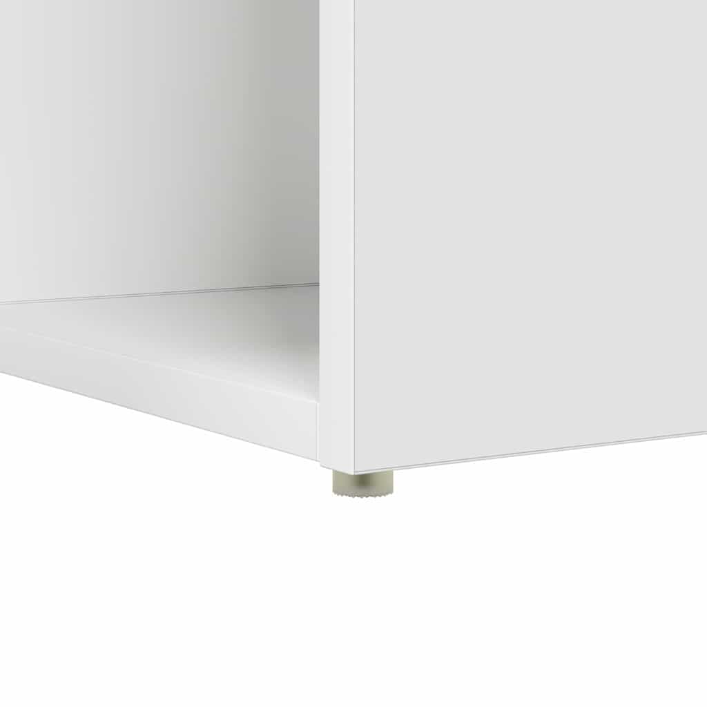 Asztal Fehér Szerelt Fa 108 x 55 x 103.5 cm