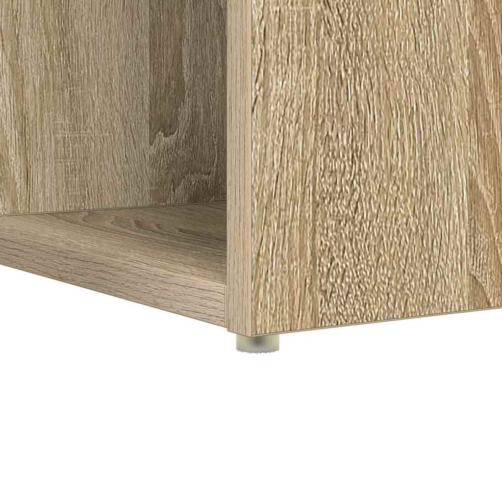 Asztal Sonoma tölgy Szerelt Fa 108 x 55 x 103.5 cm