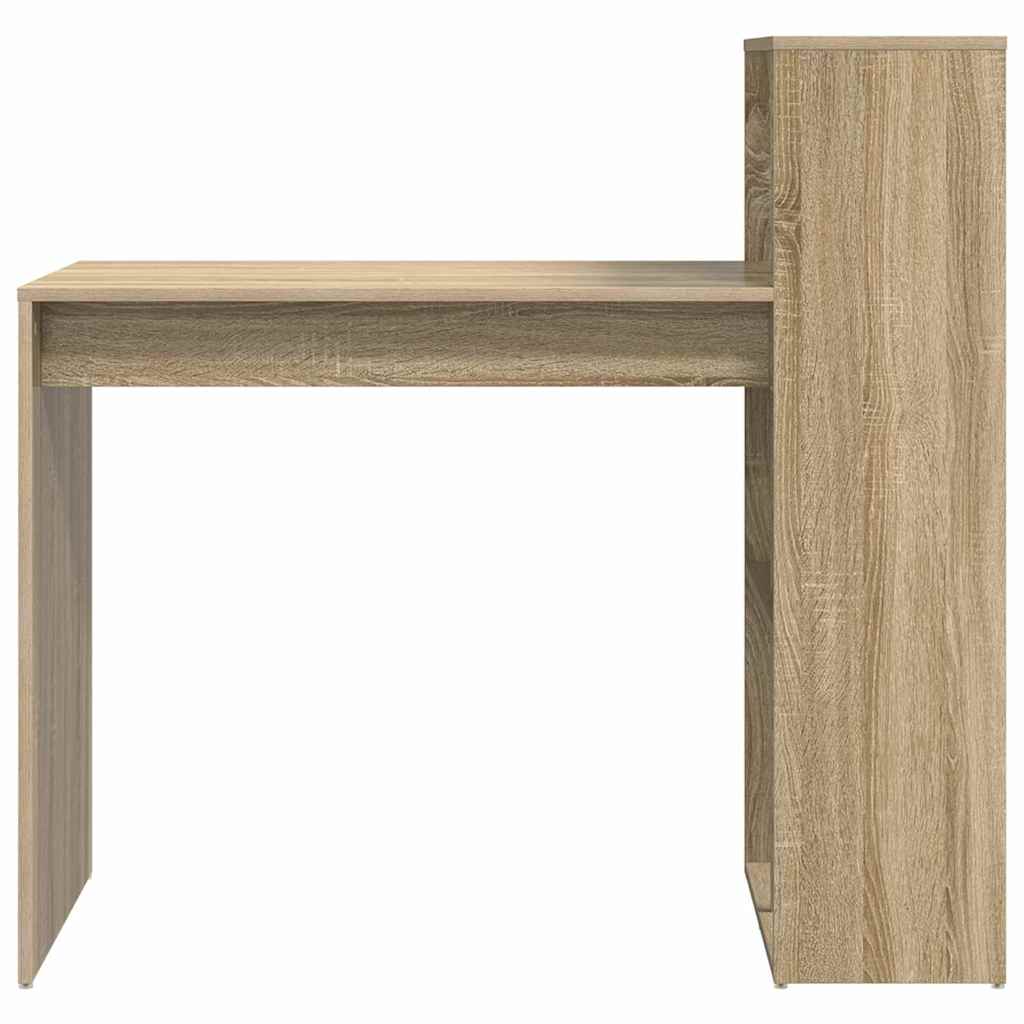 Asztal Sonoma tölgy Szerelt Fa 108 x 55 x 103.5 cm