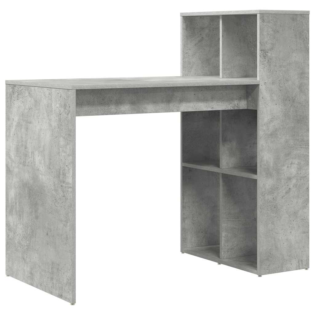 Asztal Beton Szürke Szerelt Fa 108 x 55 x 103.5 cm