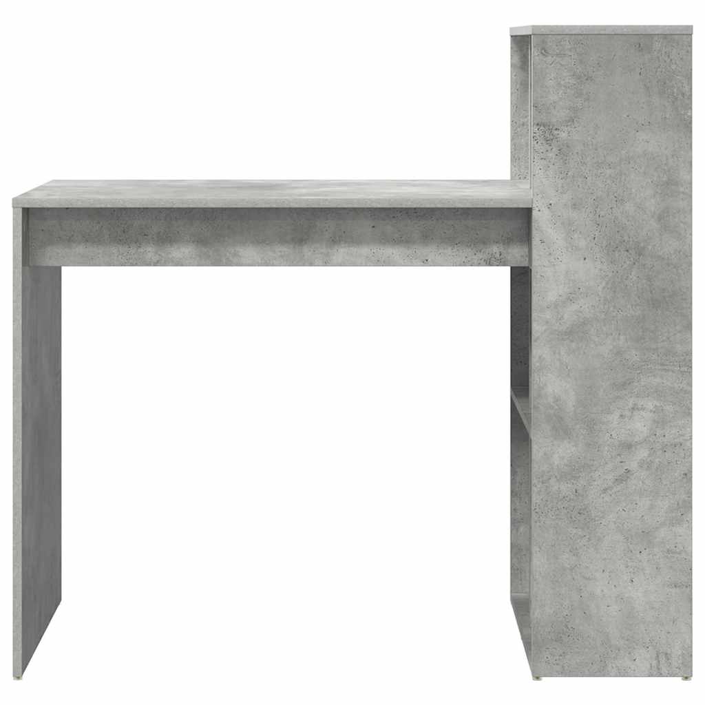 Asztal Beton Szürke Szerelt Fa 108 x 55 x 103.5 cm