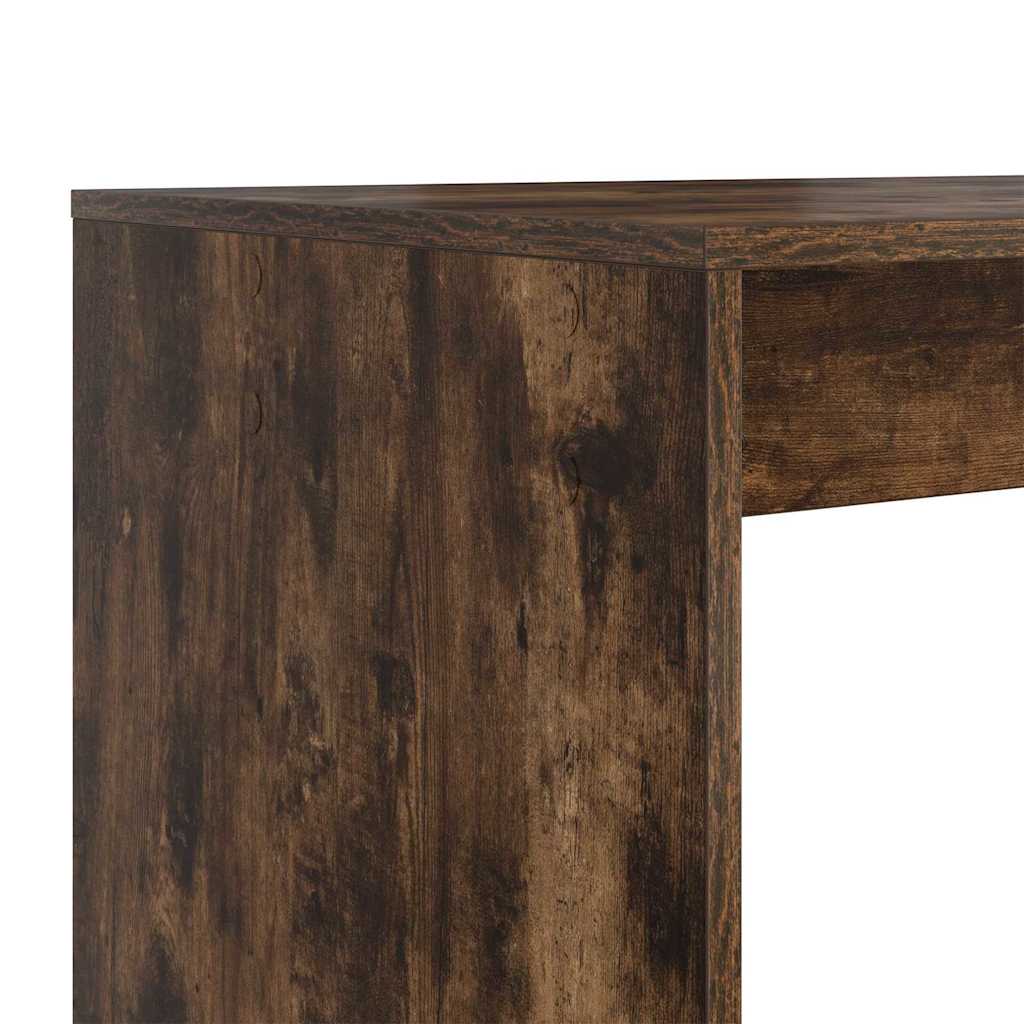 Asztal Füstölt tölgy Szerelt Fa 108 x 55 x 103.5 cm