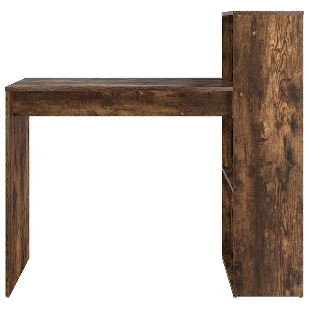 Asztal Füstölt tölgy Szerelt Fa 108 x 55 x 103.5 cm