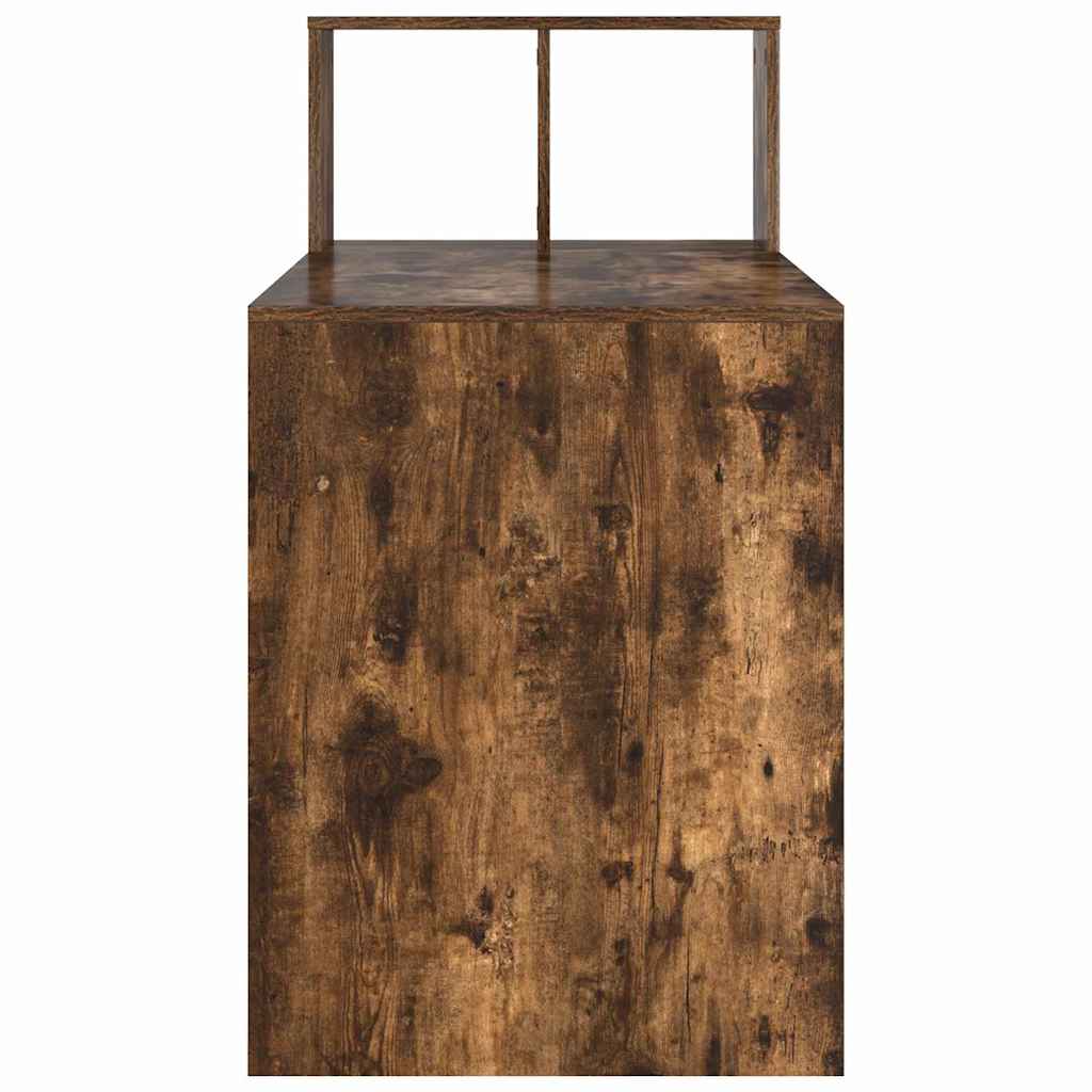 Asztal Füstölt tölgy Szerelt Fa 108 x 55 x 103.5 cm