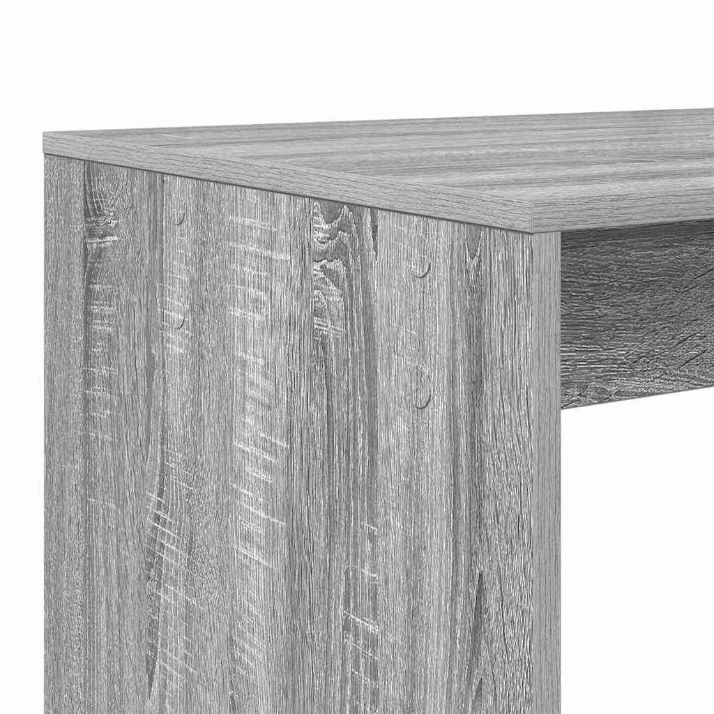 Asztal Szürke Sonoma Szerelt Fa 108 x 55 x 103.5 cm