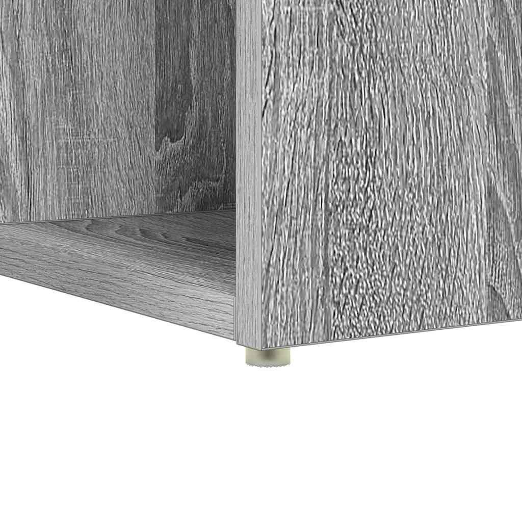 Asztal Szürke Sonoma Szerelt Fa 108 x 55 x 103.5 cm