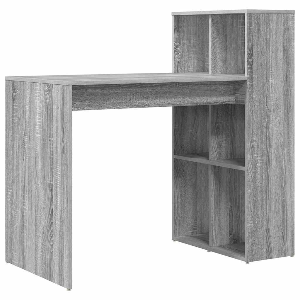 Asztal Szürke Sonoma Szerelt Fa 108 x 55 x 103.5 cm
