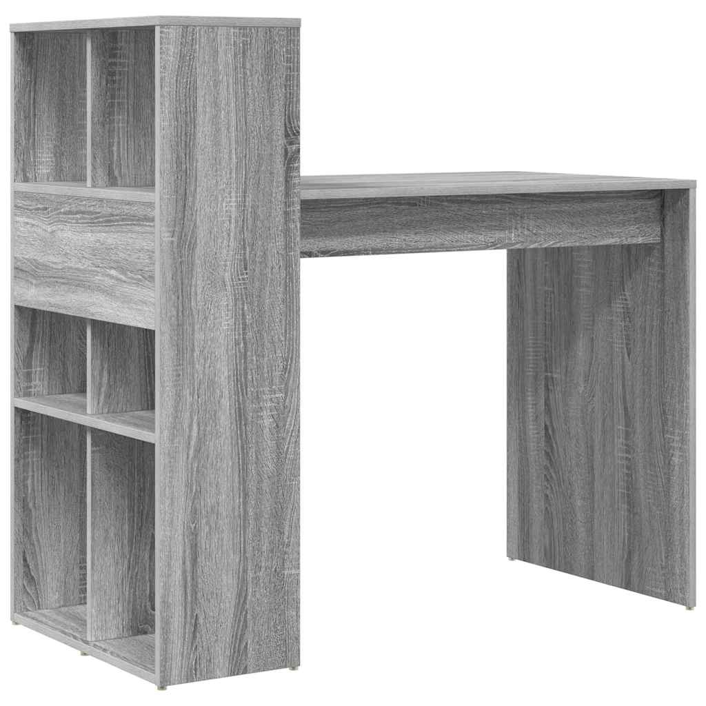 Asztal Szürke Sonoma Szerelt Fa 108 x 55 x 103.5 cm