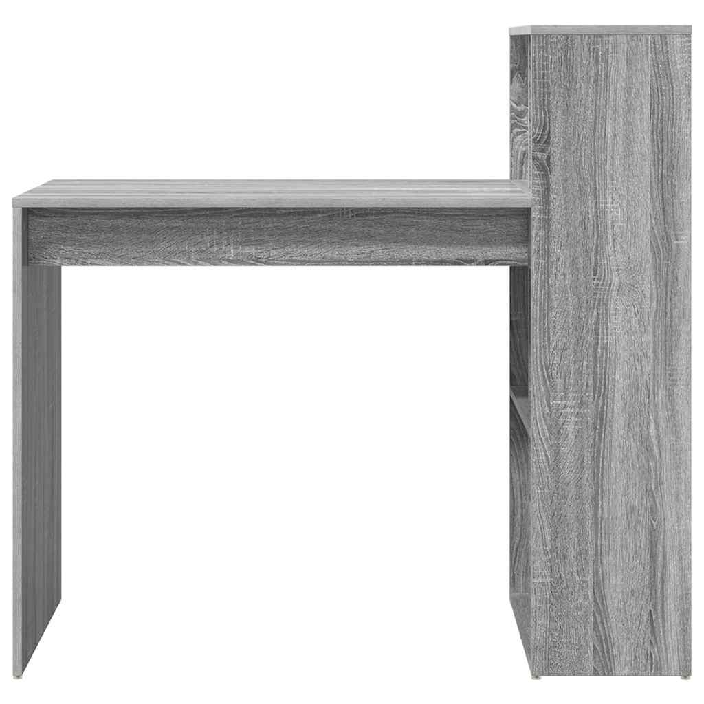 Asztal Szürke Sonoma Szerelt Fa 108 x 55 x 103.5 cm