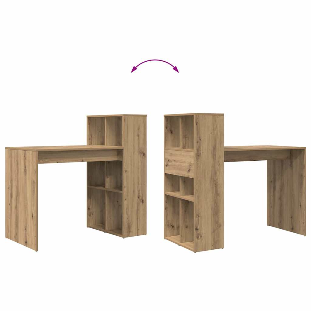 Asztal Artisan tölgy Szerelt Fa 108 x 55 x 103.5 cm