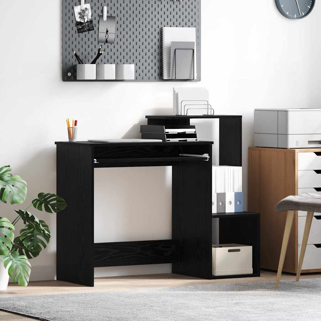 Asztal Fekete tölgy Szerelt Fa 106 x 41 x 88.5 cm