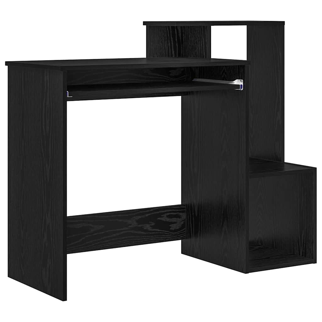 Asztal Fekete tölgy Szerelt Fa 106 x 41 x 88.5 cm