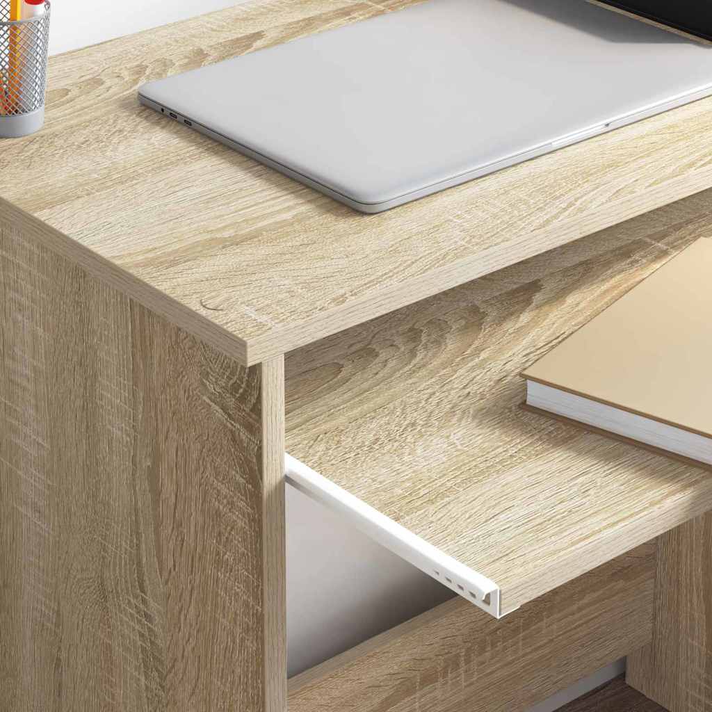 Asztal Sonoma tölgy Szerelt Fa 106 x 41 x 88.5 cm