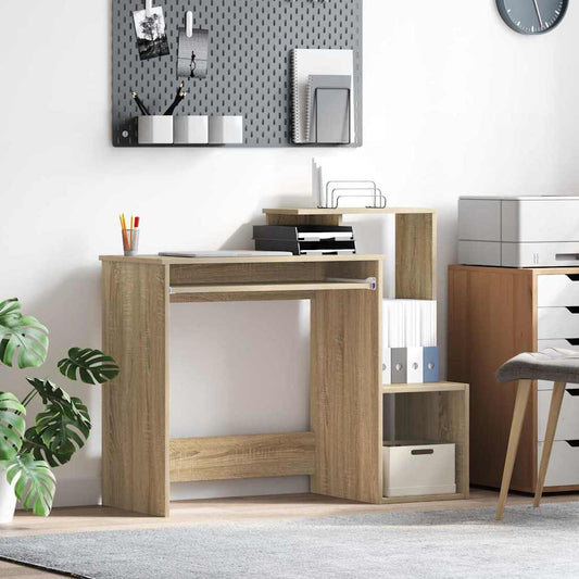 Asztal fiókkal Sonoma tölgy 106 x 41 x 88.5 cm Faanyag