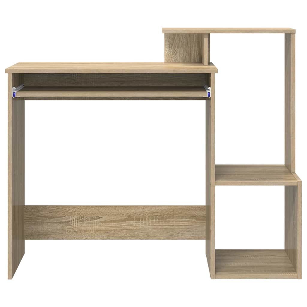 Asztal Sonoma tölgy Szerelt Fa 106 x 41 x 88.5 cm