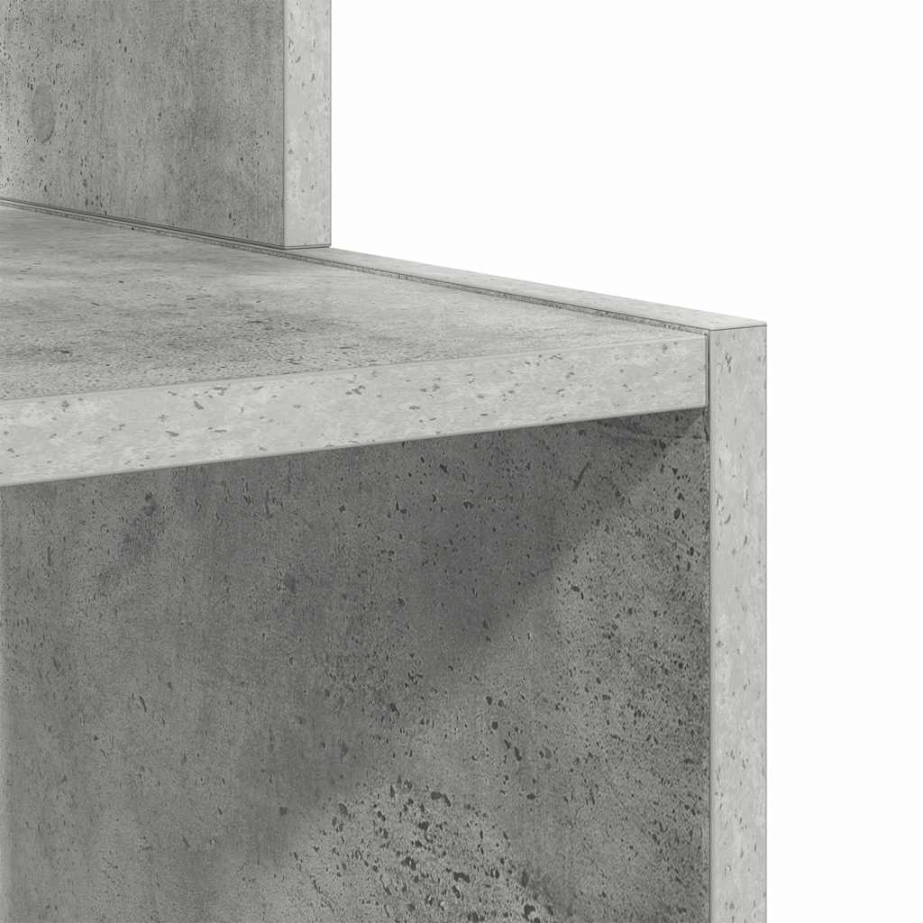 Asztal Beton Szürke Szerelt Fa 106 x 41 x 88.5 cm