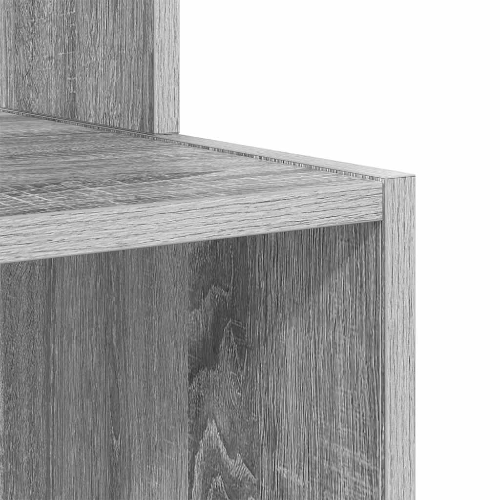Asztal Szürke Sonoma Szerelt Fa 106 x 41 x 88.5 cm
