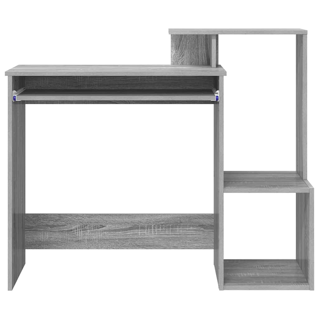 Asztal Szürke Sonoma Szerelt Fa 106 x 41 x 88.5 cm