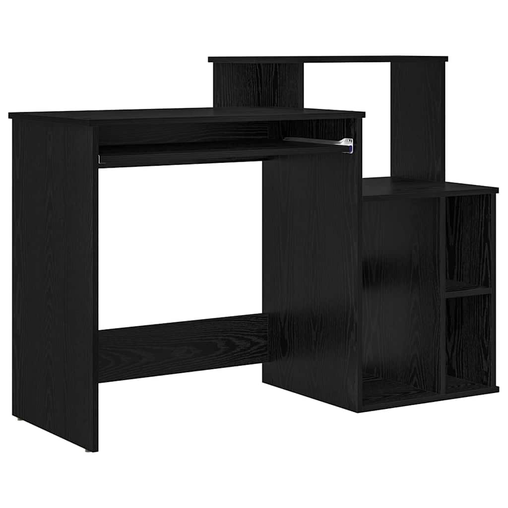 Asztal Fekete tölgy Szerelt Fa 120,5 x 44 x 88,5 cm