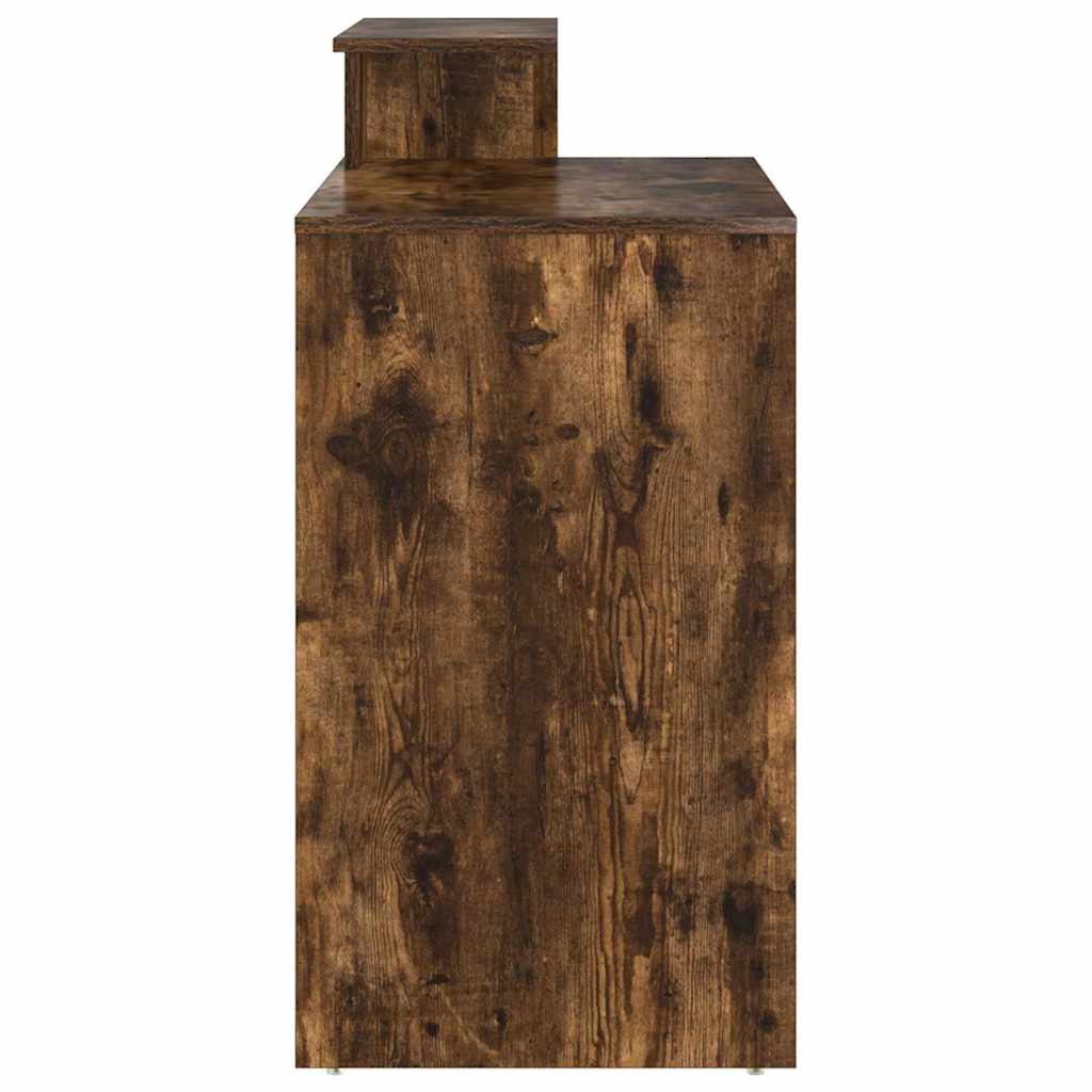 Asztal Füstölt tölgy Szerelt Fa 120,5 x 44 x 88,5 cm