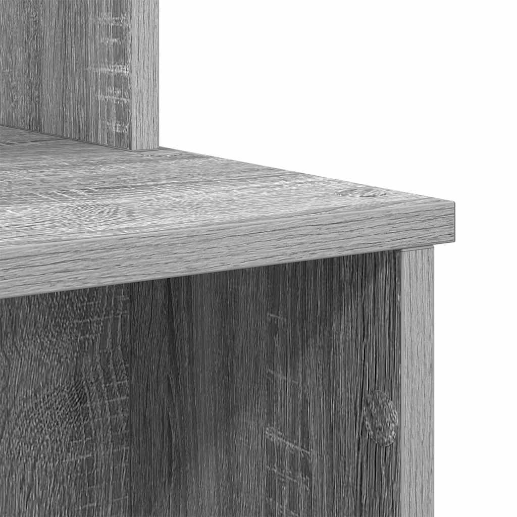 Asztal Szürke Sonoma Szerelt Fa 120,5 x 44 x 88,5 cm