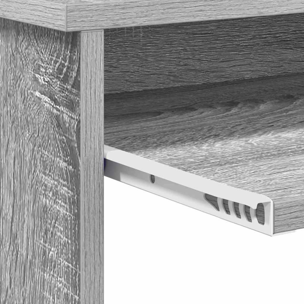 Asztal Szürke Sonoma Szerelt Fa 120,5 x 44 x 88,5 cm