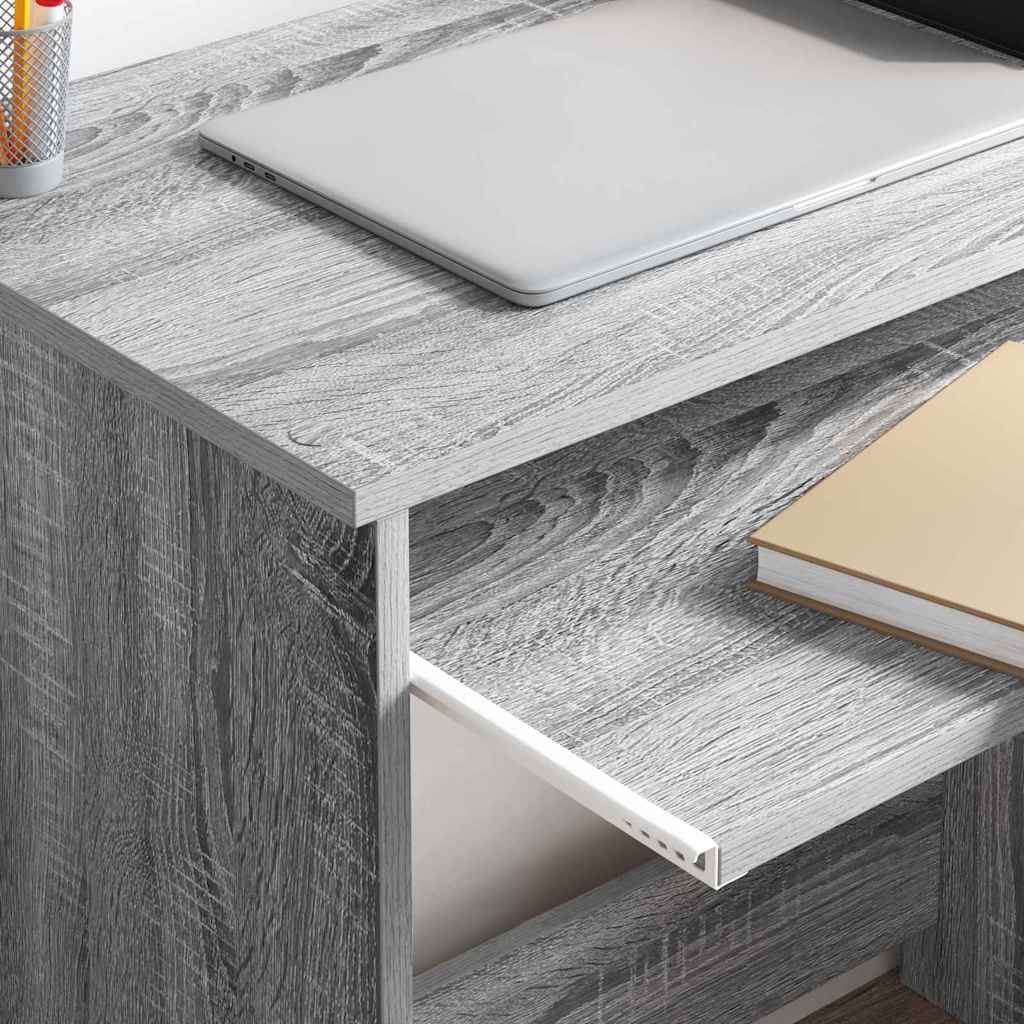 Asztal Szürke Sonoma Szerelt Fa 120,5 x 44 x 88,5 cm