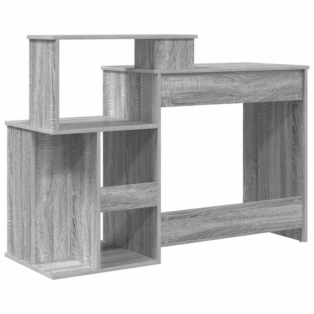 Asztal Szürke Sonoma Szerelt Fa 120,5 x 44 x 88,5 cm