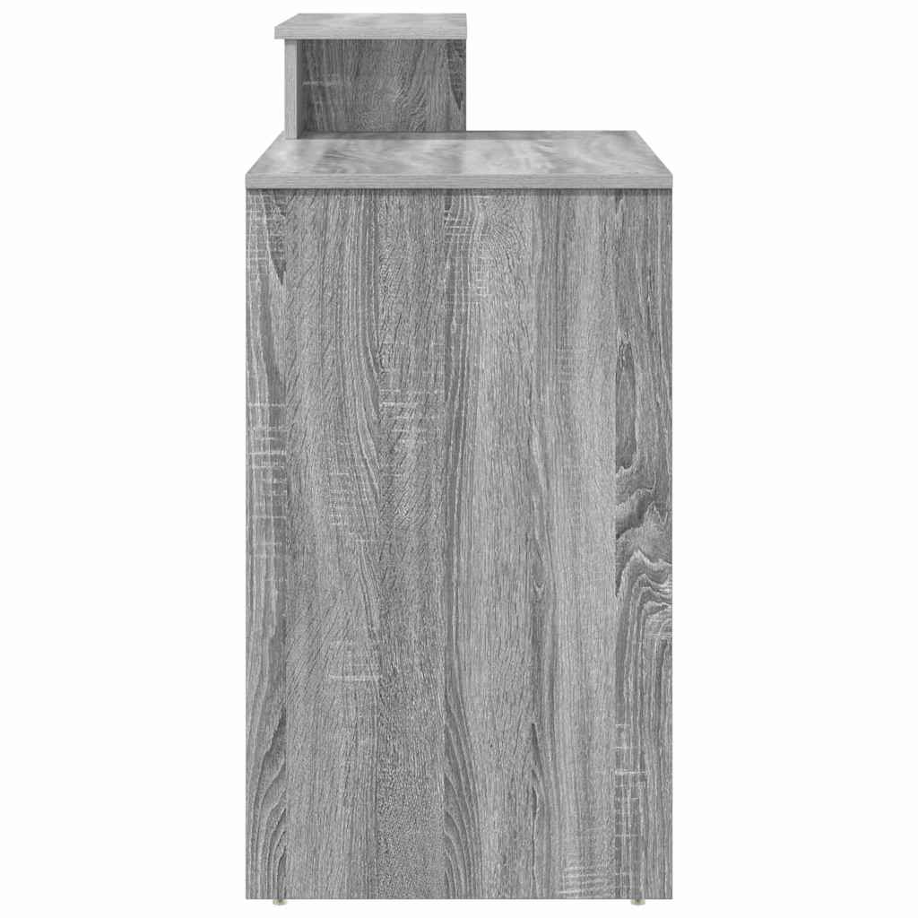 Asztal Szürke Sonoma Szerelt Fa 120,5 x 44 x 88,5 cm