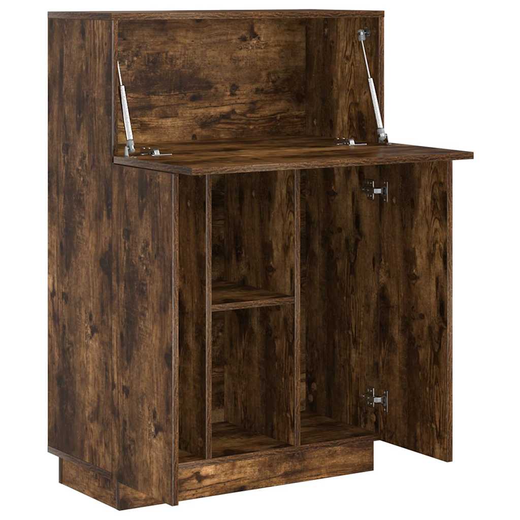 Asztal Füstölt tölgy 71.5 x 31.5 x 106.5 cm Szerelt Fa