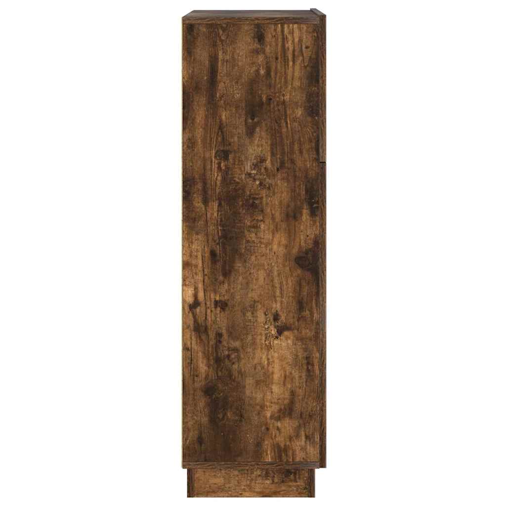 Asztal Füstölt tölgy 71.5 x 31.5 x 106.5 cm Szerelt Fa