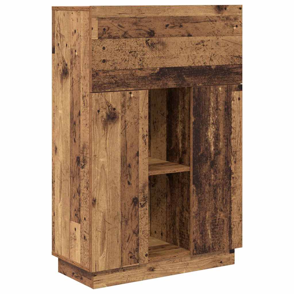 Asztal Öreg fa Szerelt Fa 71.5 x 31.5 x 106.5 cm