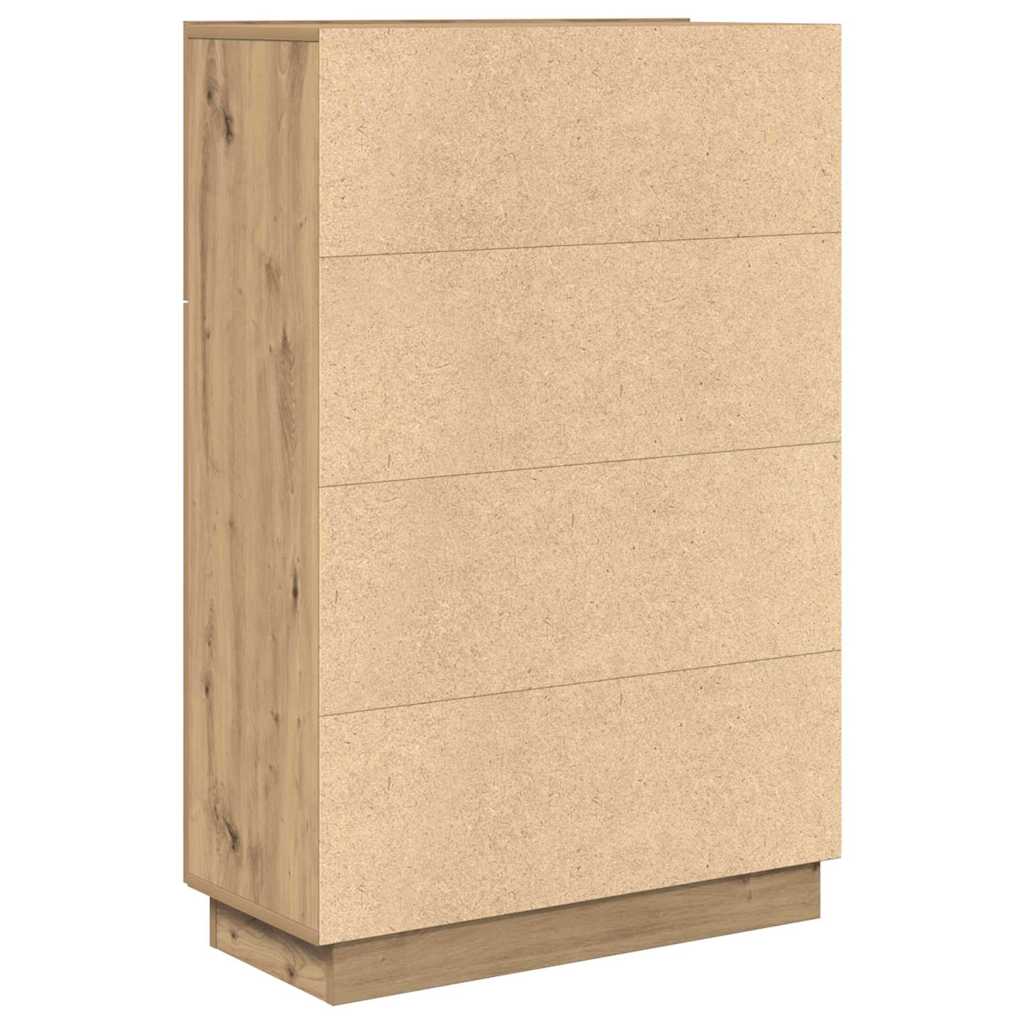Asztal Artisan tölgy Szerelt Fa 71.5 x 31.5 x 106.5 cm