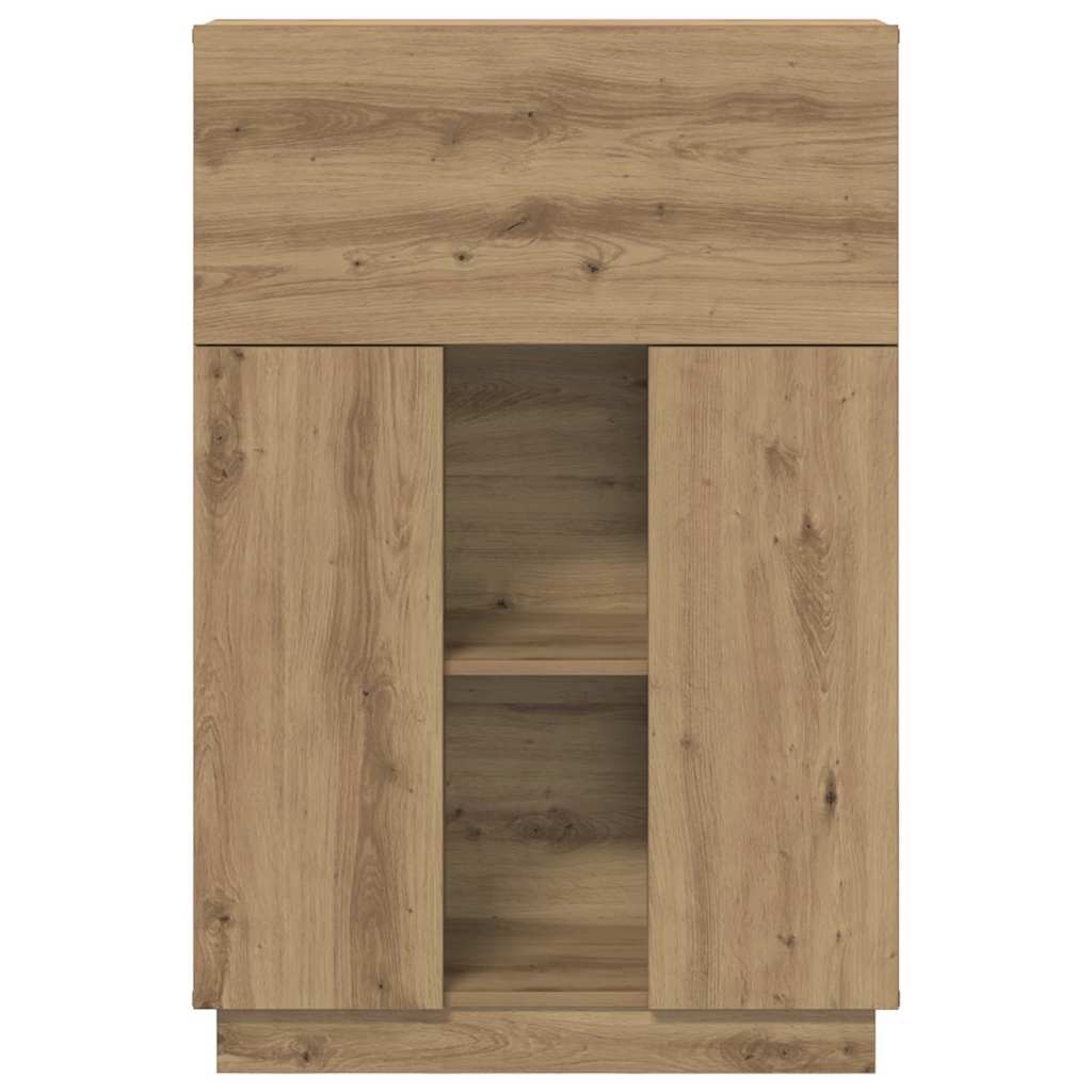Asztal Artisan tölgy Szerelt Fa 71.5 x 31.5 x 106.5 cm