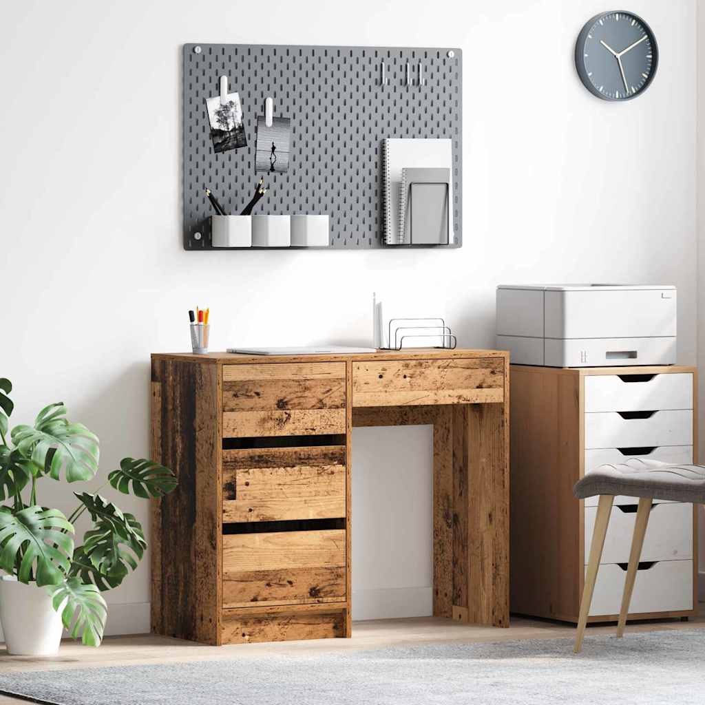 Asztal Öreg fa Szerelt Fa 90 x 37.5 x 75 cm