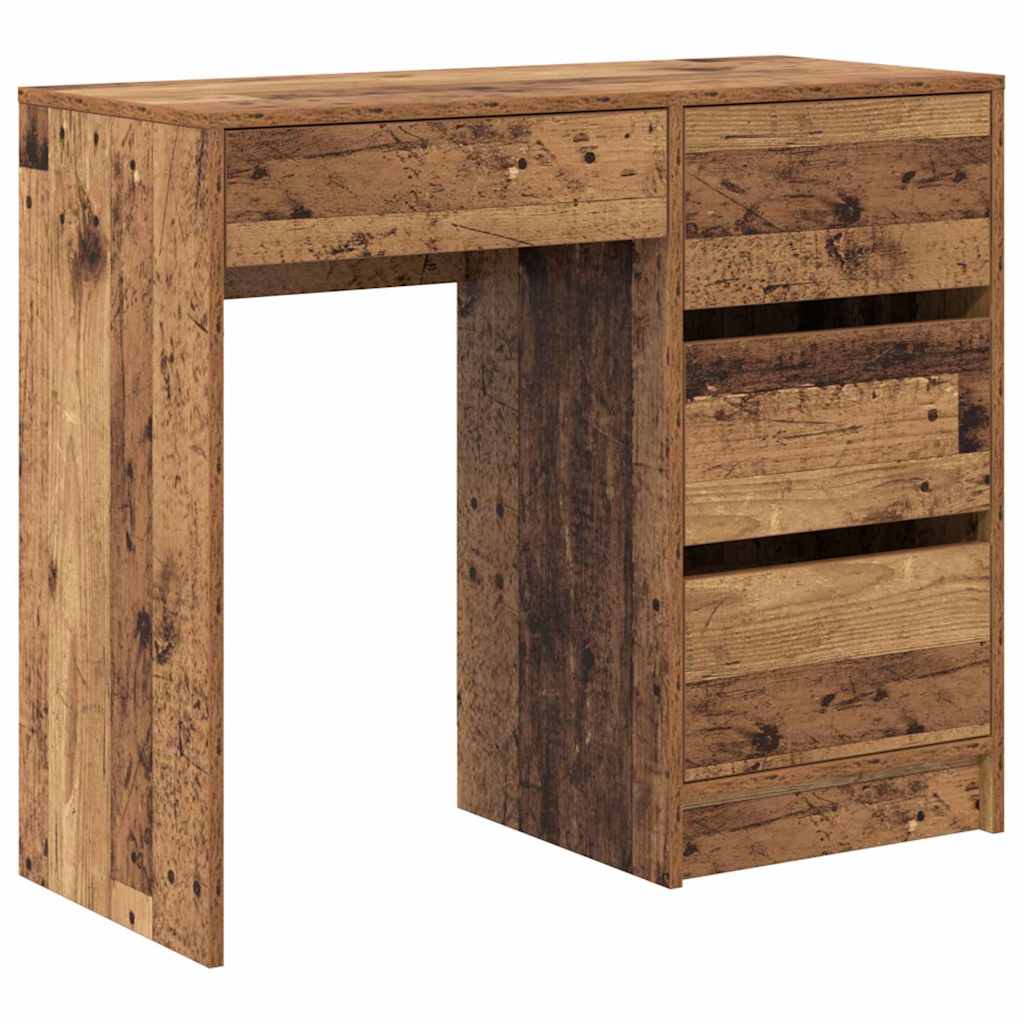 Asztal Öreg fa Szerelt Fa 90 x 37.5 x 75 cm