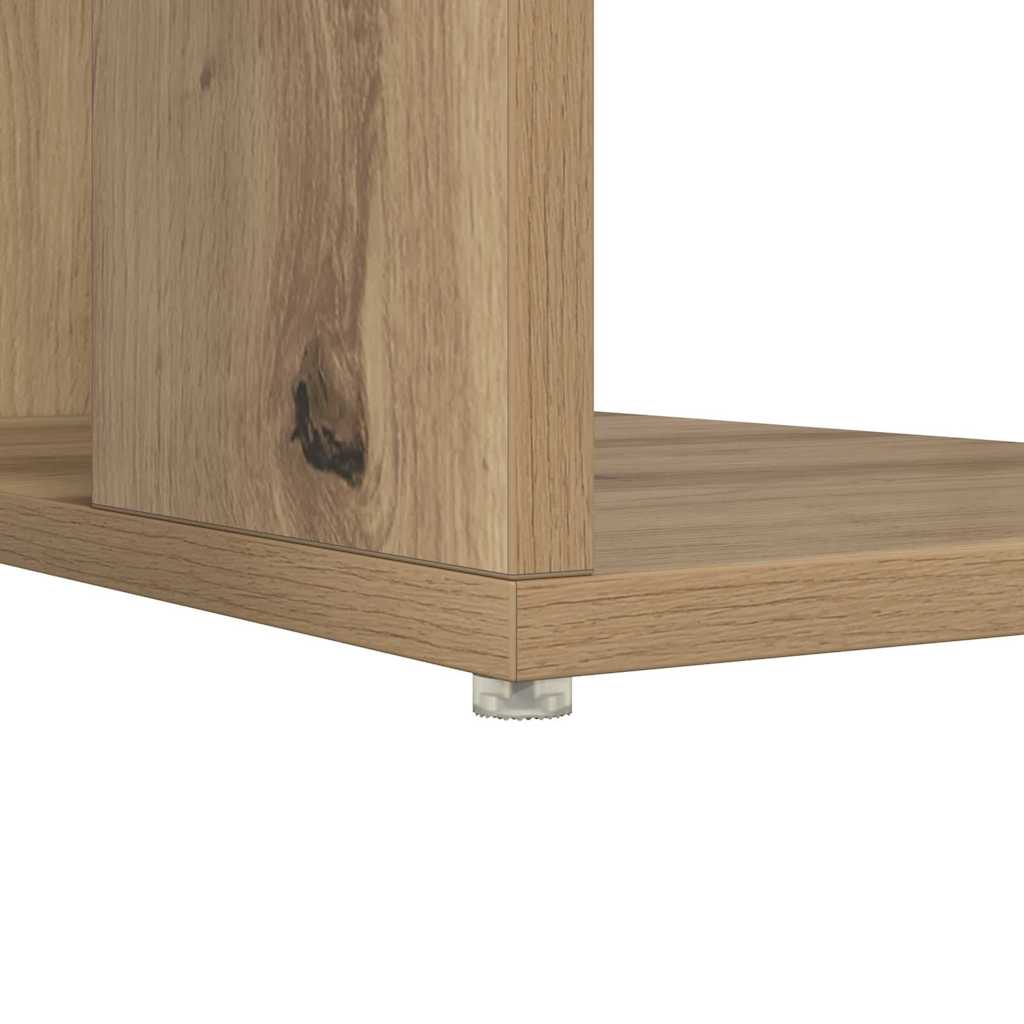 Asztal Artisan tölgy Szerelt Fa 130 x 50.5 x 75 cm
