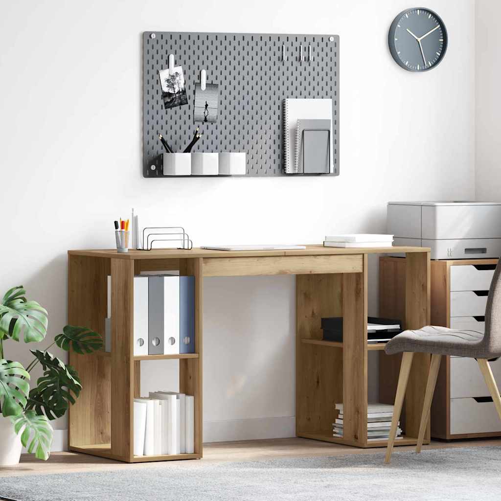 Asztal Artisan tölgy Szerelt Fa 130 x 50.5 x 75 cm
