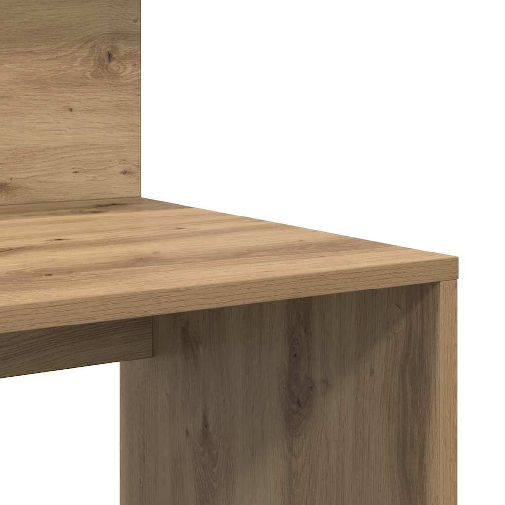Asztal Artisan tölgy Szerelt Fa 90 x 48 x 101,5 cm