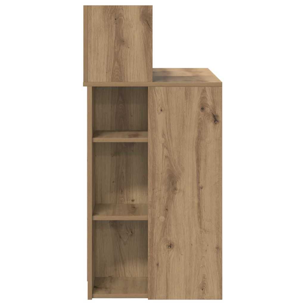 Asztal Artisan tölgy Szerelt Fa 90 x 48 x 101,5 cm