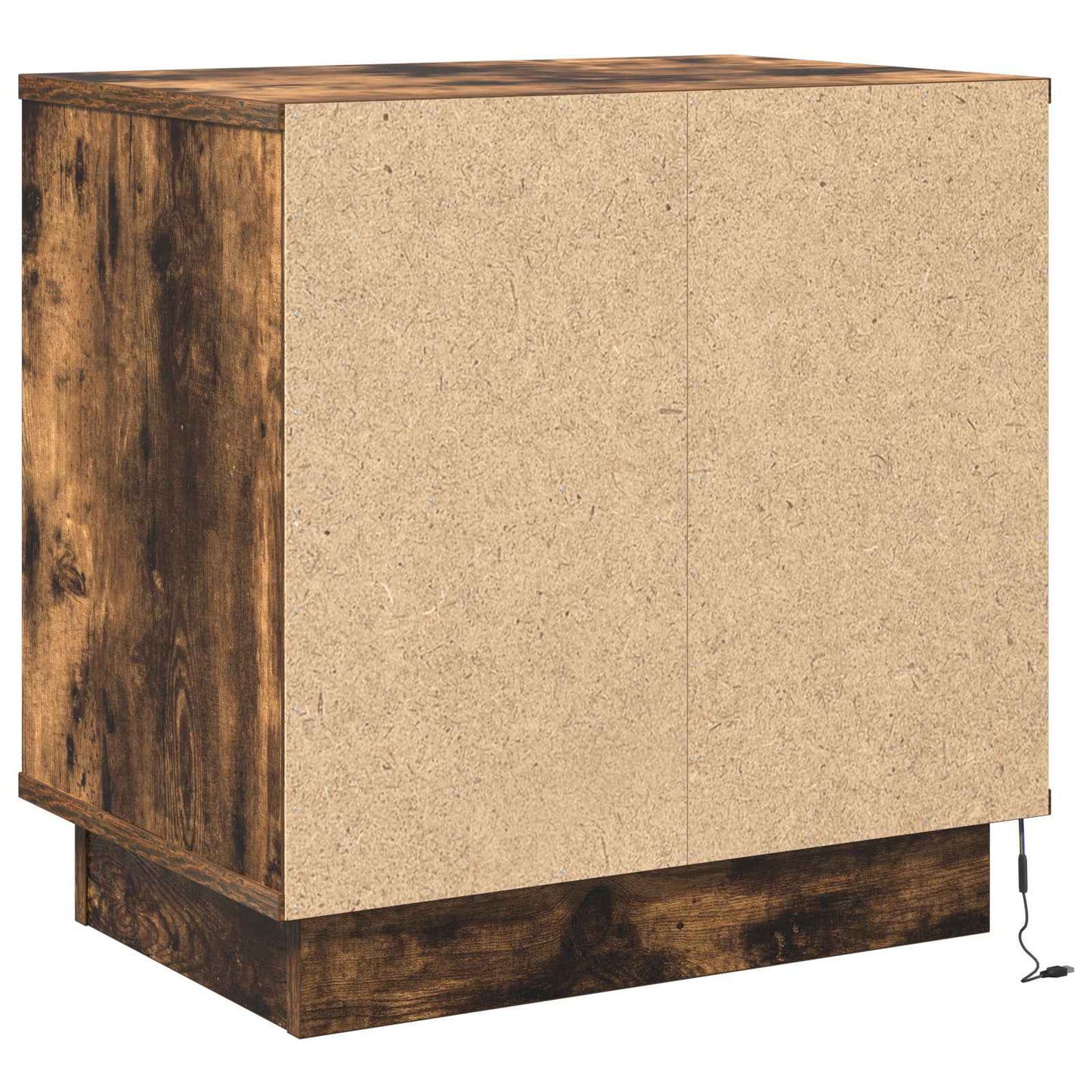 Éjjeliszekrény 2 db Füstölt tölgy 50 x 34,5 x 50 cm Szerelt fa