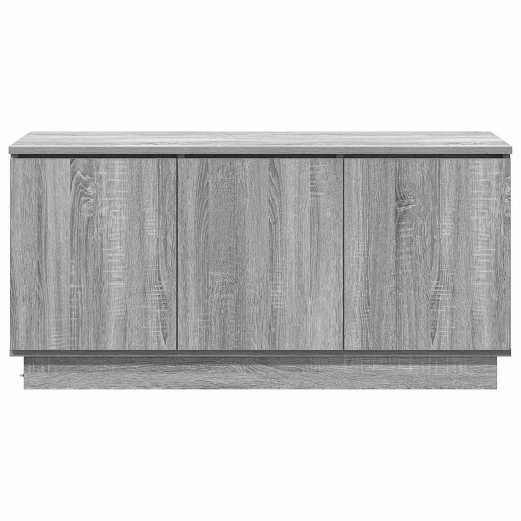 TV szekrény 100 x 38 x 49 cm Szürke Sonoma Szerelt Fa