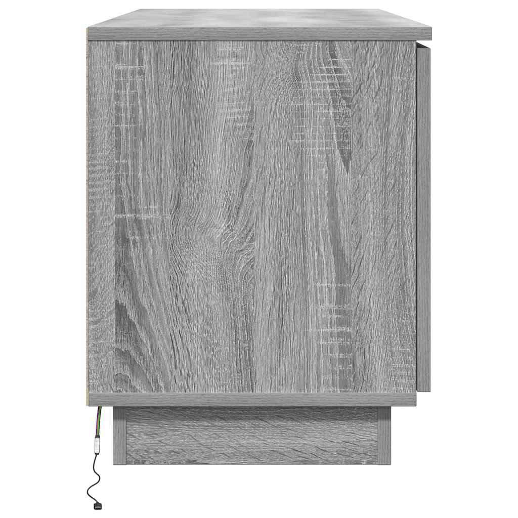 TV szekrény 100 x 38 x 49 cm Szürke Sonoma Szerelt Fa