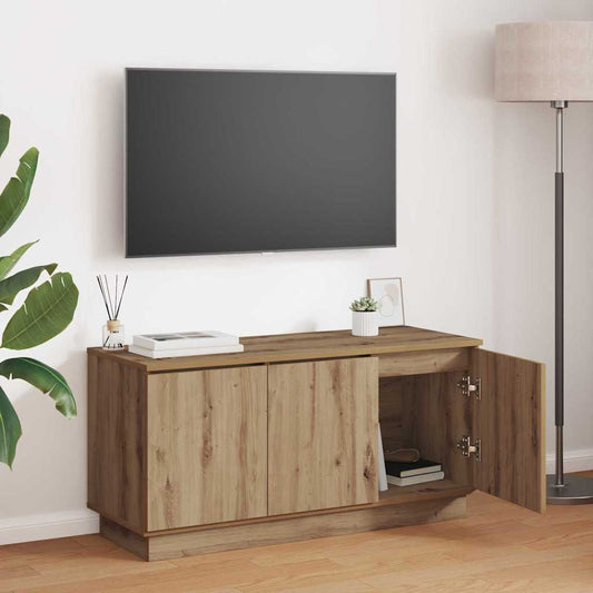 TV szekrény Artisan tölgy 100 x 38 x 49 cm Faanyag