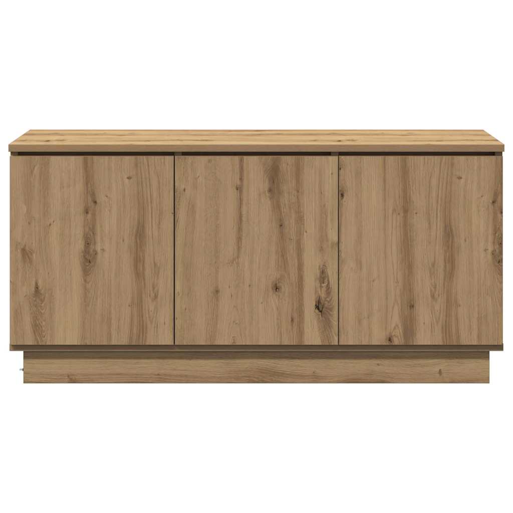 TV szekrény 100 x 38 x 49 cm Artisan tölgy Szerelt Fa