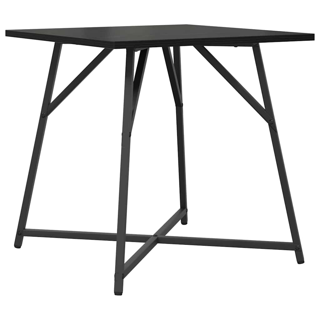 Kisasztal készlet 2 pcs Fekete tölgy